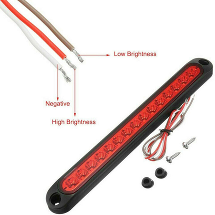 6pcs 15 LED Trailer Lights Truck Trailer Light - salelink.co.nz