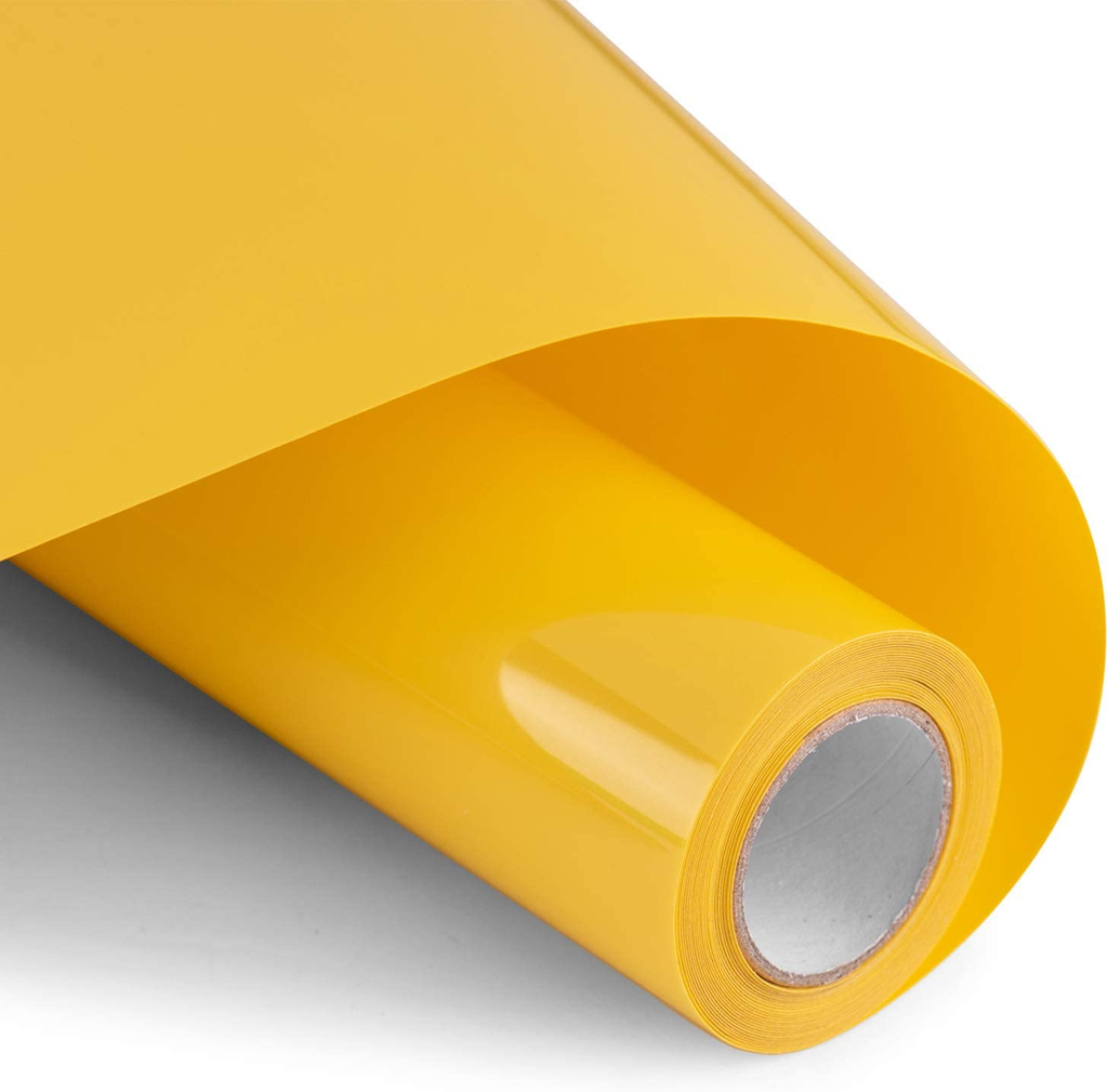 30x300cm Heat Transfer Vinyl Paper -  Yellow