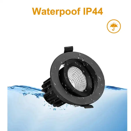 13W 1150 lumens ,Tri-Color Dimmable LED Downlight, Dia 102mm - salelink.co.nz