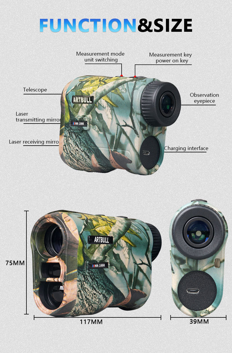 1000M Range Finder– salelink.co.nz