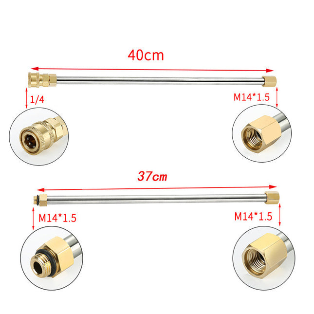 High Pressure Washer Wand Extension Set