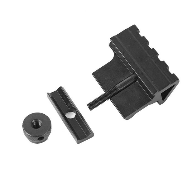 45 Degree Weaver/Picatinny Rail Scope Extended Riser Mount Laser Sight Flat