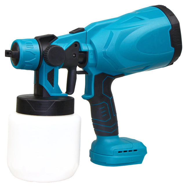 Cordless High Pressure Spray Gun Paint Sprayer Fits Makita 18V Battery - salelink.co.nz