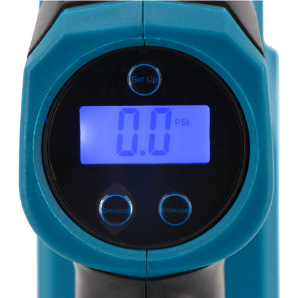 (No Battery)Fits Makita 18V Battery Cordless Car Tyre Inflator Pump LED Inflate Tool