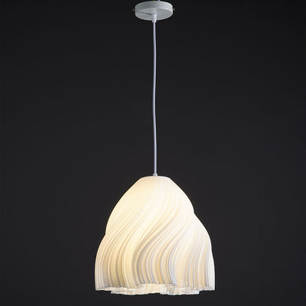 Modern White Lampshade Simple Pendant Light Hanging Lamp - salelink.co.nz