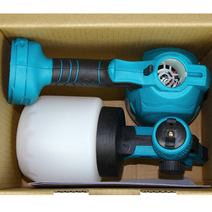 Cordless High Pressure Spray Gun Paint Sprayer Fits Makita 18V Battery - salelink.co.nz