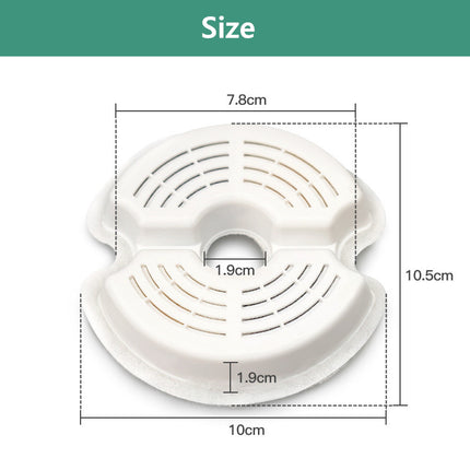 4PCS Filter for Pet Cat Water Fountain Feeder - salelink.co.nz