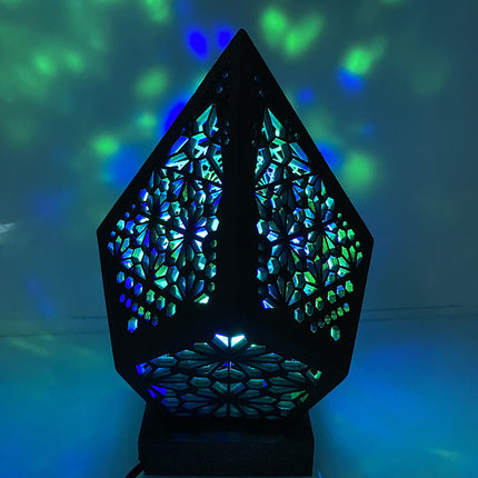 Hollow Desk Table Lamp Night Light - salelink.co.nz