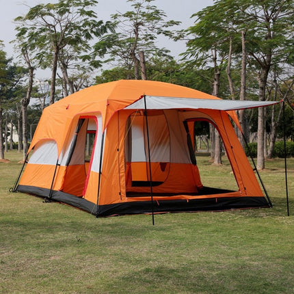 Camping Tent 5-8persons 310x220x190cm Orange