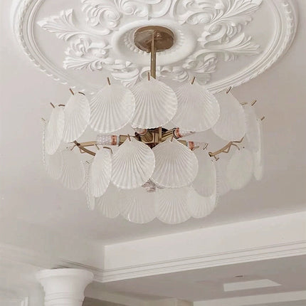 Vintage Pendant Light Glass Hanging Lamp