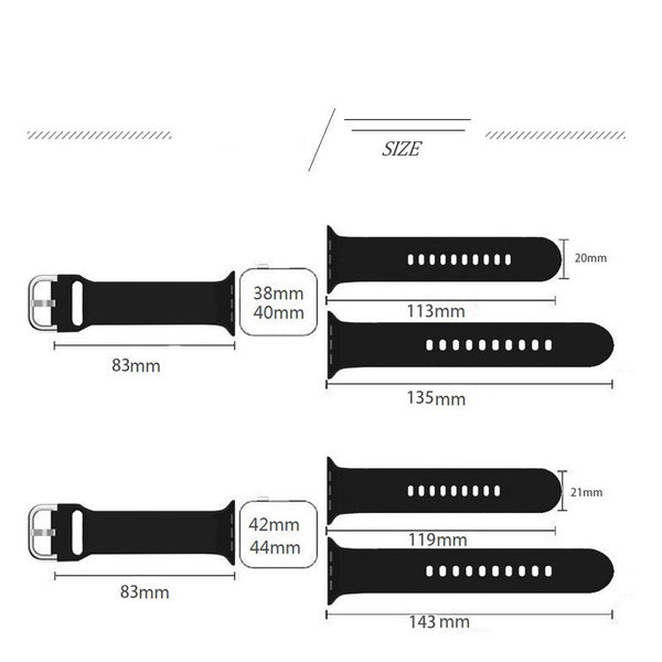 Apple Watch Band Strap 44mm 45mm 46mm(Series 10) 49mm Ultra 2