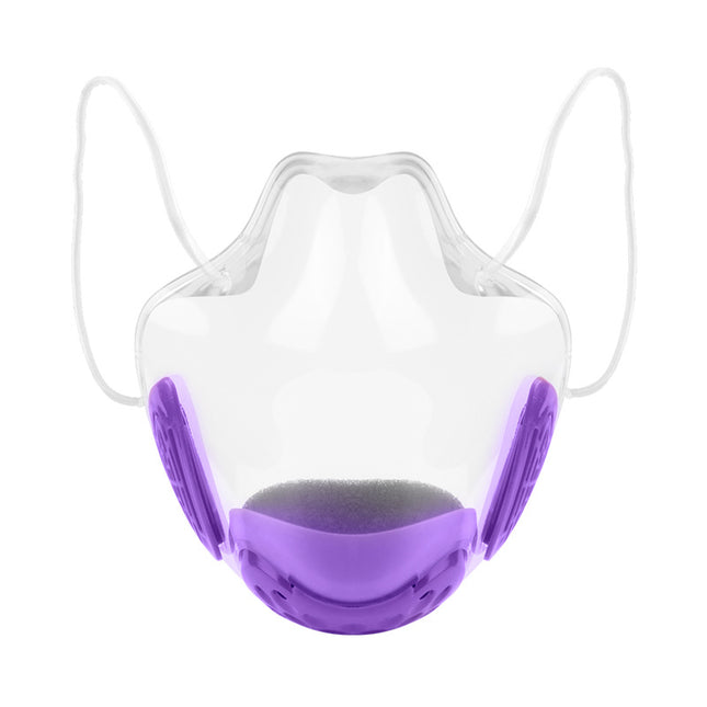 Clear Face Mouth Plastic Mask Shield Cover Filter Reusable Protection - salelink.co.nz