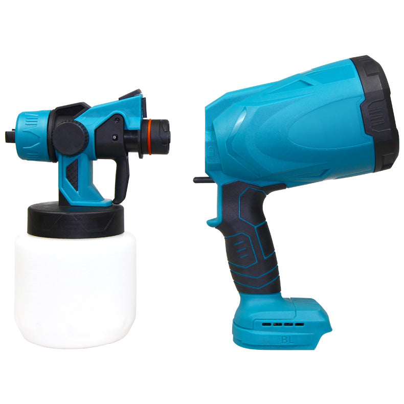 Cordless High Pressure Spray Gun Paint Sprayer Fits Makita 18V Battery