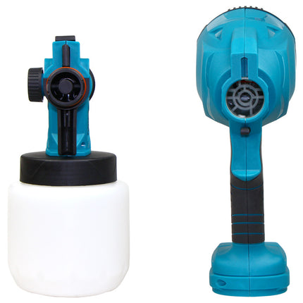 Cordless High Pressure Spray Gun Paint Sprayer Fits Makita 18V Battery - salelink.co.nz