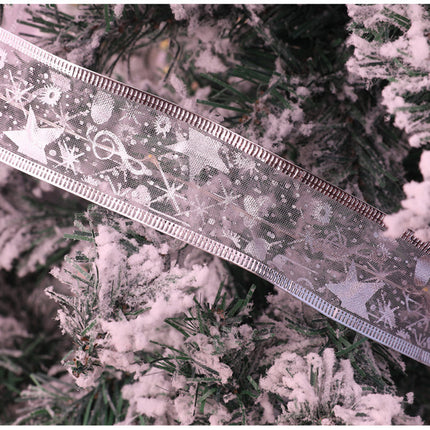 5M LED Christmas Tree Ribbon Bow Xmas Light