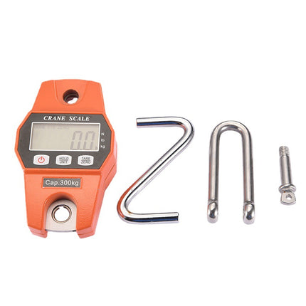 Portable Crane Scale 300kg LCD Digital Electronic Hook Hanging Scale - salelink.co.nz