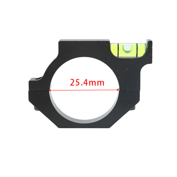 Alloy Rifle Scope Bubble Level For 1inch Tube Ring Mount Holder Hunting