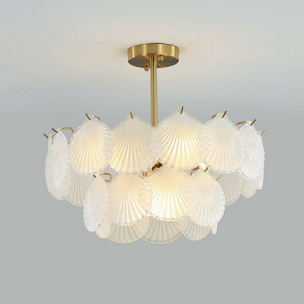 Vintage Pendant Light Glass Hanging Lamp
