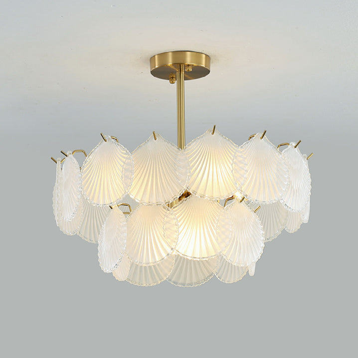Vintage Pendant Light Glass Hanging Lamp