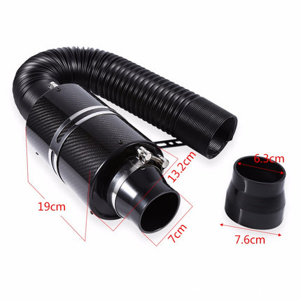 Universal Car Carbon Fibre Cold Air Filter