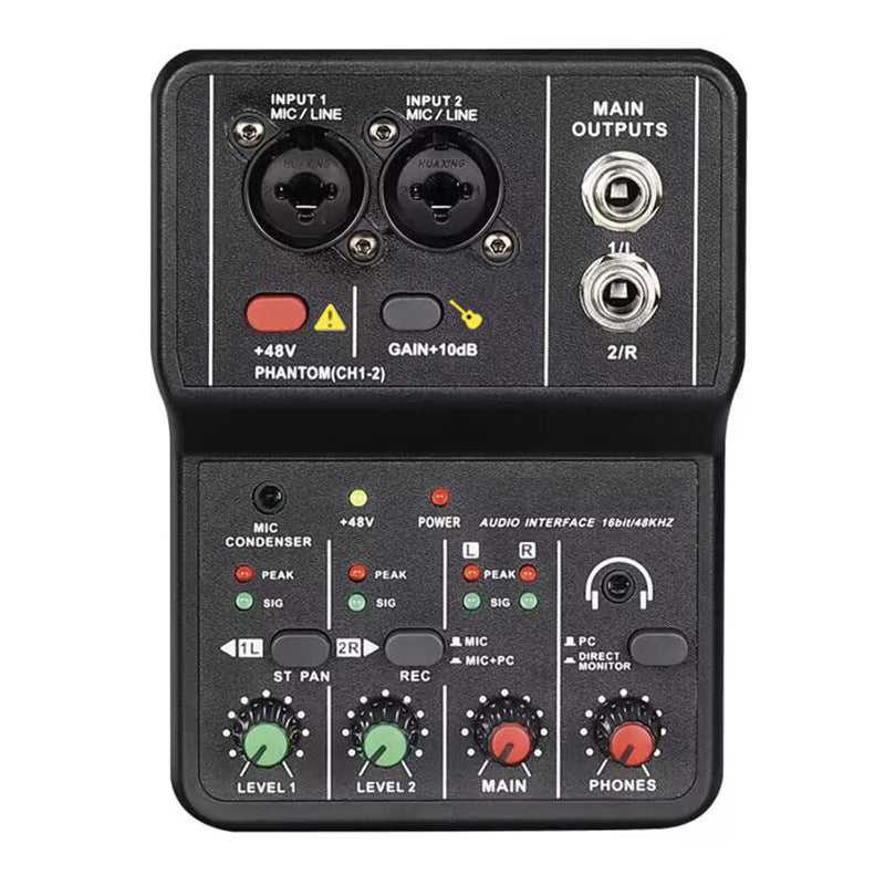 2 Channel Audio Mini Mixer