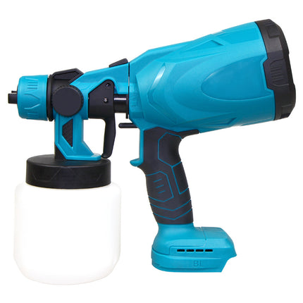 Cordless High Pressure Spray Gun Paint Sprayer Fits Makita 18V Battery - salelink.co.nz
