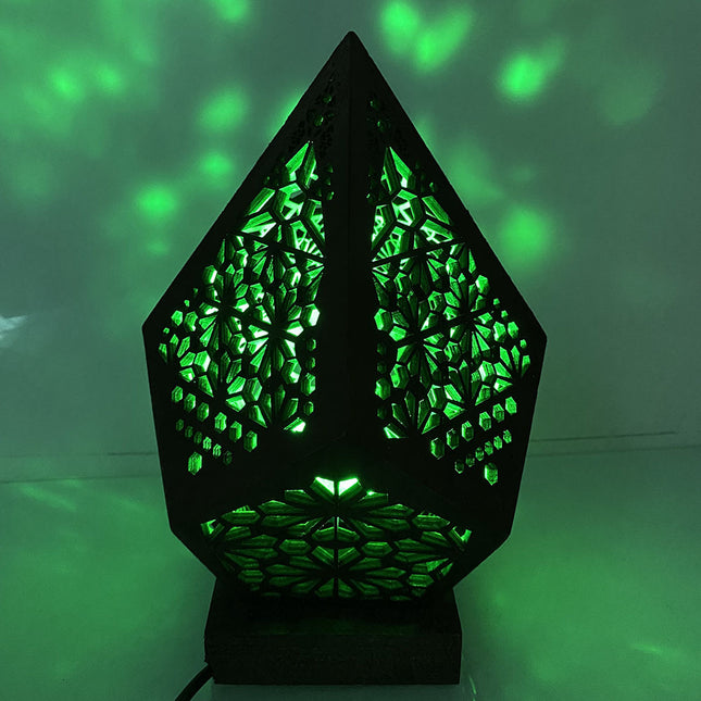 Hollow Desk Table Lamp Night Light - salelink.co.nz