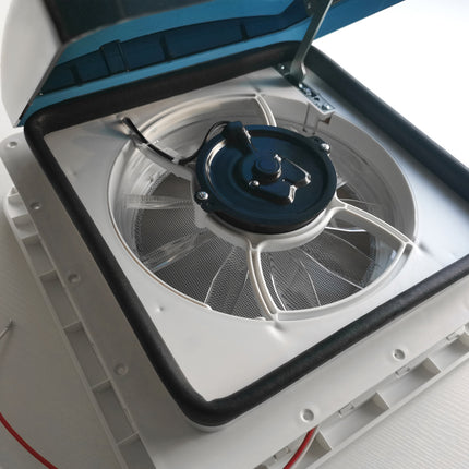Caravan Roof Vent Fan with Light