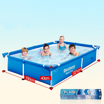 Bestway Swimming Pool 2.21m x 1.50m x 43cm - salelink.co.nz