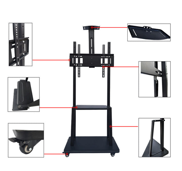 TV Floor Stand for 32-75 inch