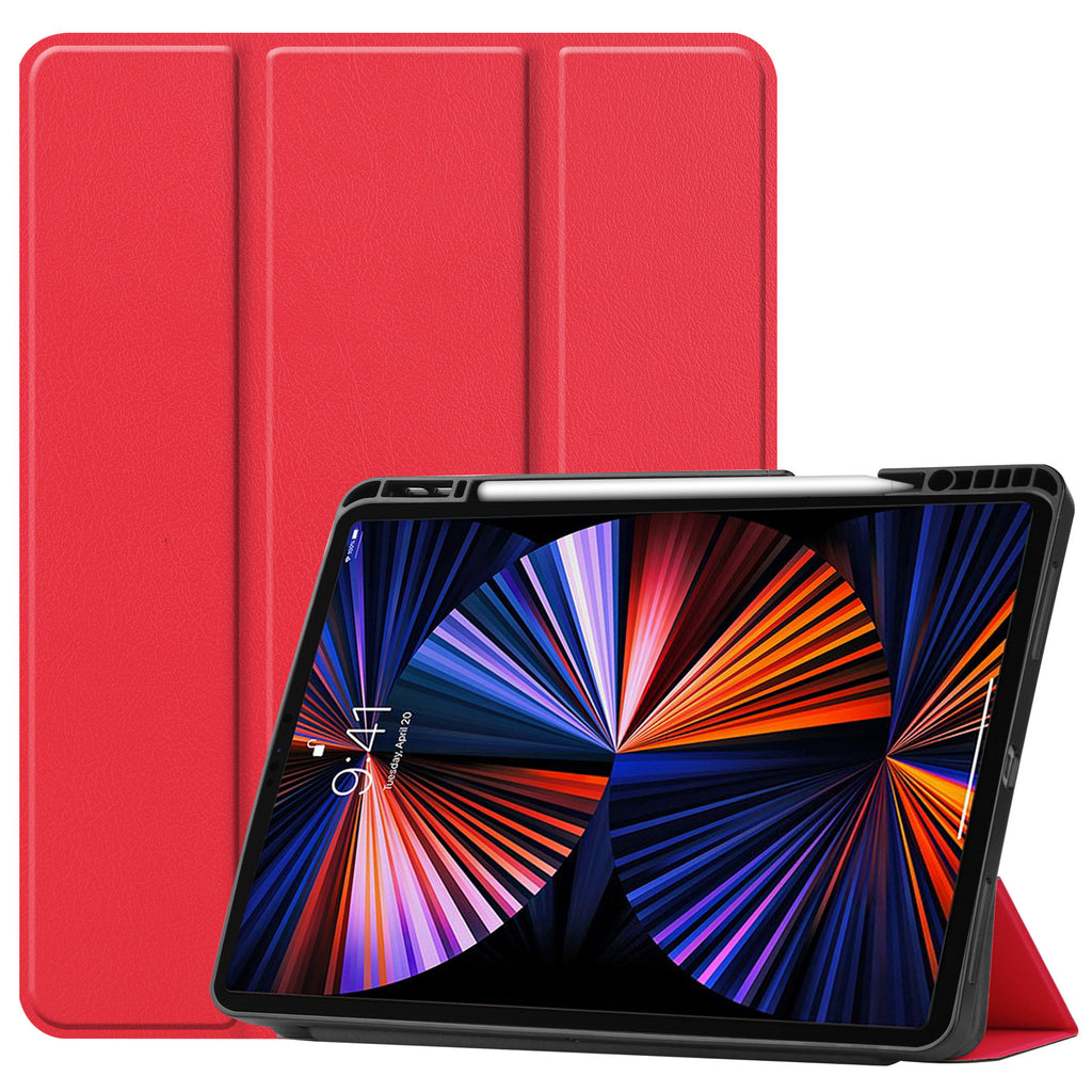 iPad Pro 12.9 2022/2021 Case PU Leather Flip Cover