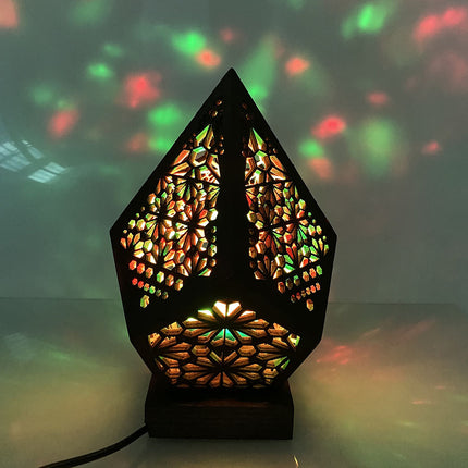 Hollow Desk Table Lamp Night Light - salelink.co.nz