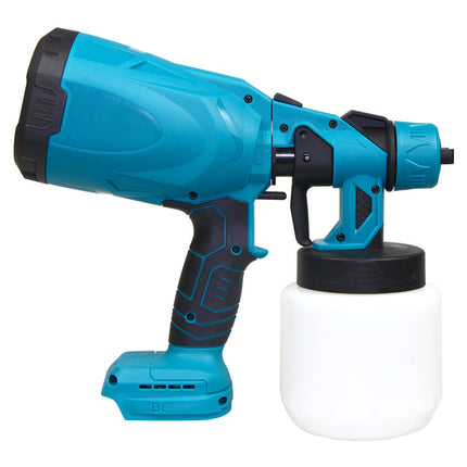 Cordless High Pressure Spray Gun Paint Sprayer Fits Makita 18V Battery - salelink.co.nz