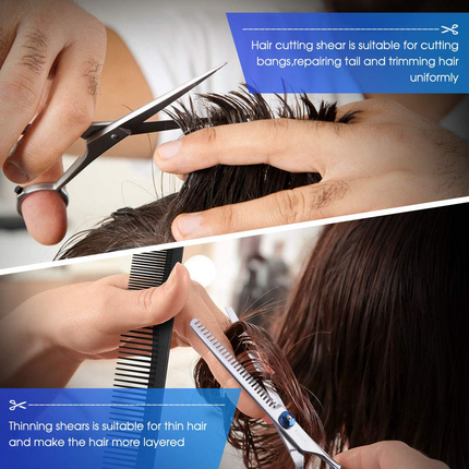 Hair Cutting Scissors Kit - salelink.co.nz