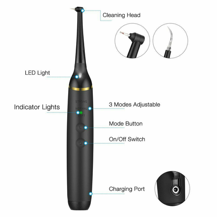 Electric Dental Calculus Remover Tooth Cleaner - salelink.co.nz