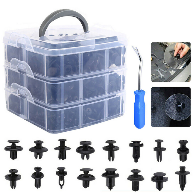 651PCS Car Body Trim Clips