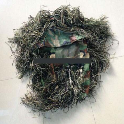Ghillie Suit 3Pcs Camouflage Hunting Archery Clothing