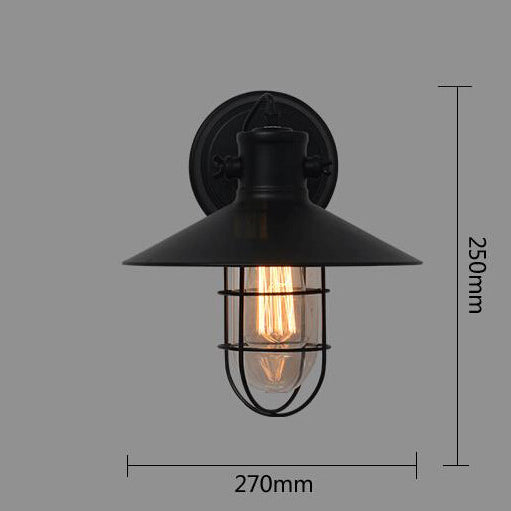 Indoor Wall Lamp Vintage Lighting Kitchen Light Black Wall Sconce - salelink.co.nz