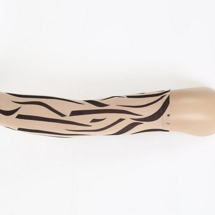 Pack of 6 Arm Sleeve Stretch Costume Fake Tattoo Stocking - salelink.co.nz