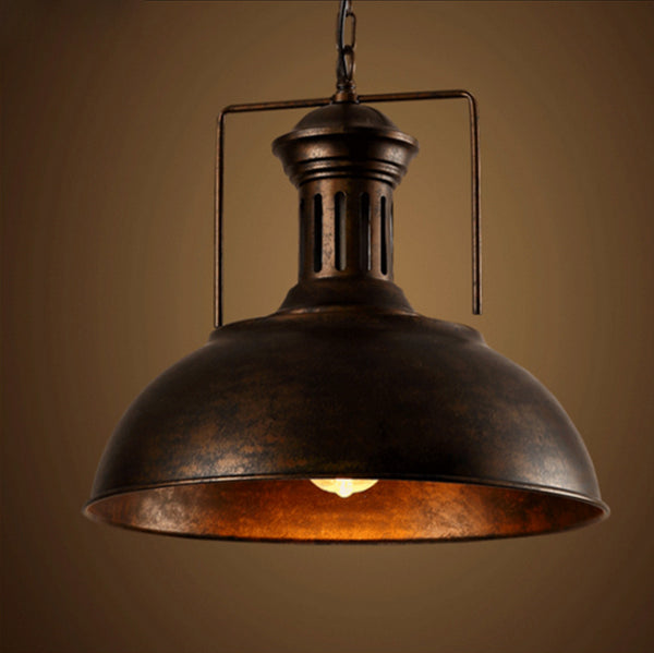 Industrial Vintage Retro Pendant Light Hanging Lampshade Metal