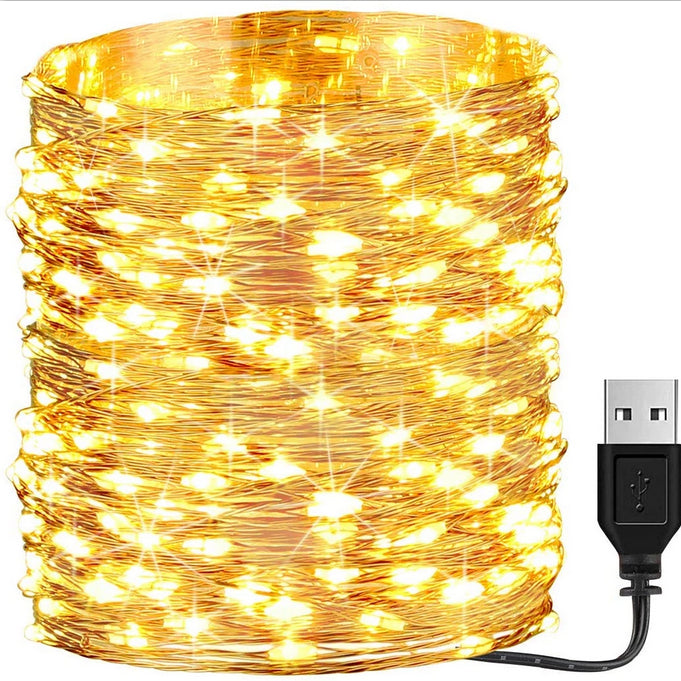 10M USB Led Wire Fairy String Lights