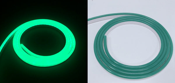 Green DC 12V Flex LED Strip Neon Rope Light Silicone Sign Decor
