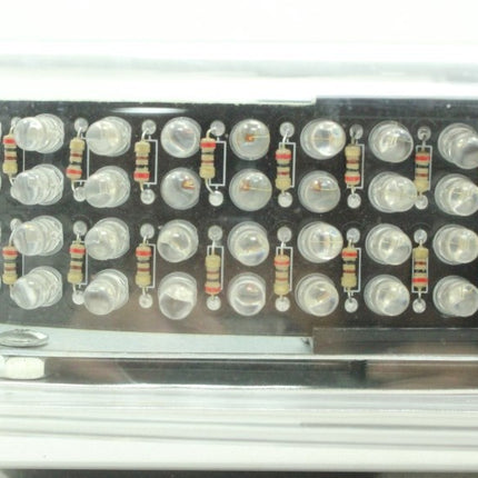 Amber 240 LED Beacon Strobe Emergency Flashing Light Warning Lamp Truck - salelink.co.nz