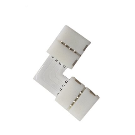 4X L Shape 5050 RGB LED Strip Light Corner Connector Adapter 90° Joint LD1278