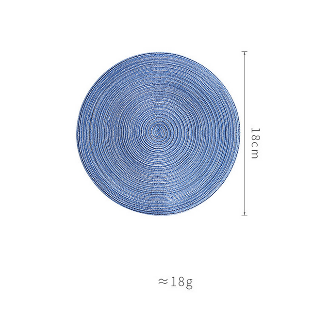 18cm Pack of 4 Coaster Placemats - salelink.co.nz
