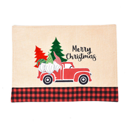 SET 4 x Dining Table Mat Placemat Christmas - salelink.co.nz