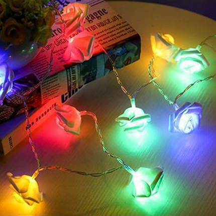 3Meters 30LED Rose Flower String Lights - salelink.co.nz