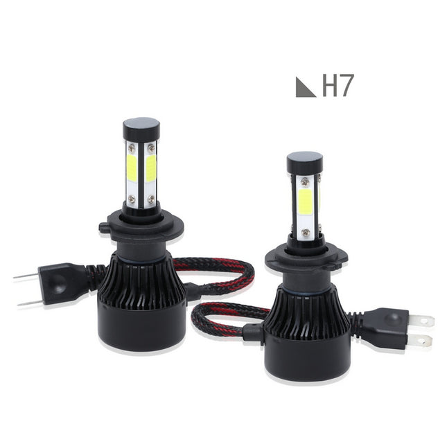 H7 Led Headlights Car Light Bulbs Headlamp 6500K (Pair) - salelink.co.nz