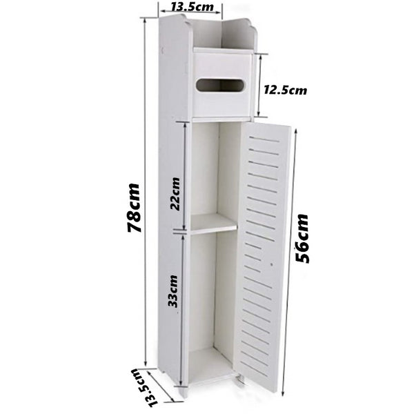 Bathroom Storage Cabinet Shelf Corner Organiser