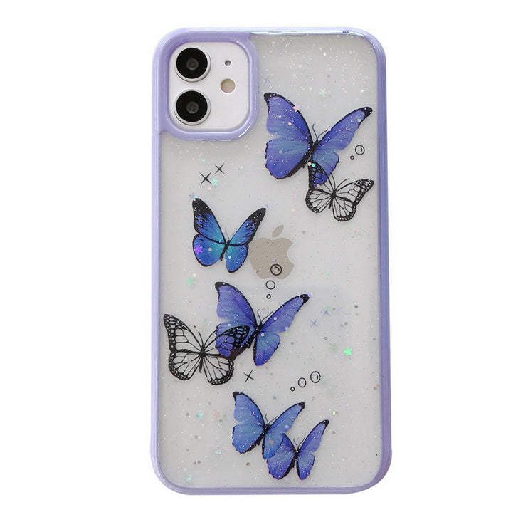 iPhone 11 Pro Max Case Butterfly Purple